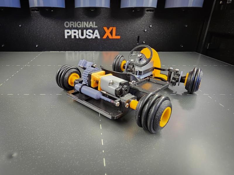 Model Scaled N20 Geared Motor with Rotatable Shaft