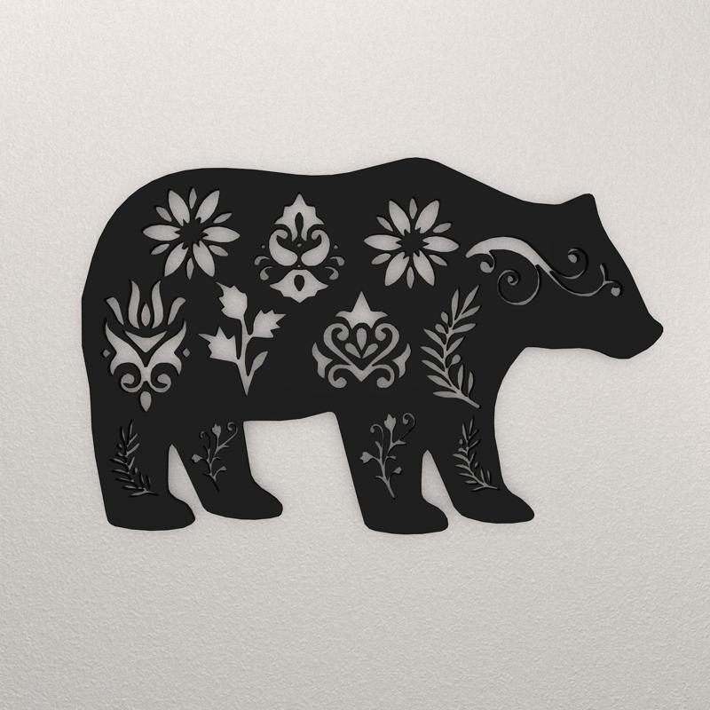 Bear Wall Decoration WAMON3