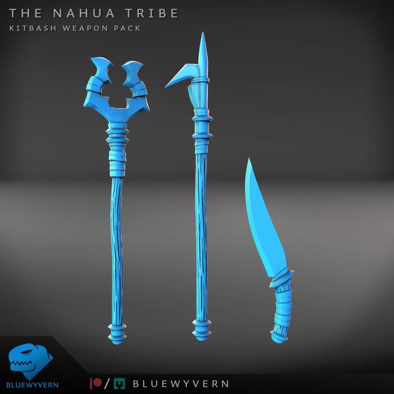 The Nahua Tribe - Kitbash Weapon Pack A