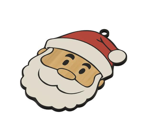 Keychain: Santa Claus II