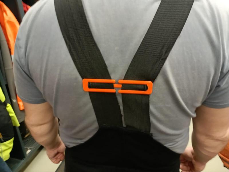 Hosenträger Klammer