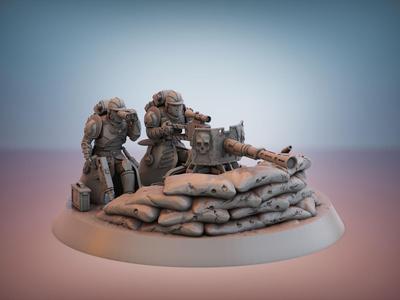 Sanctus Manipulus. Heavy Weapon Team 1