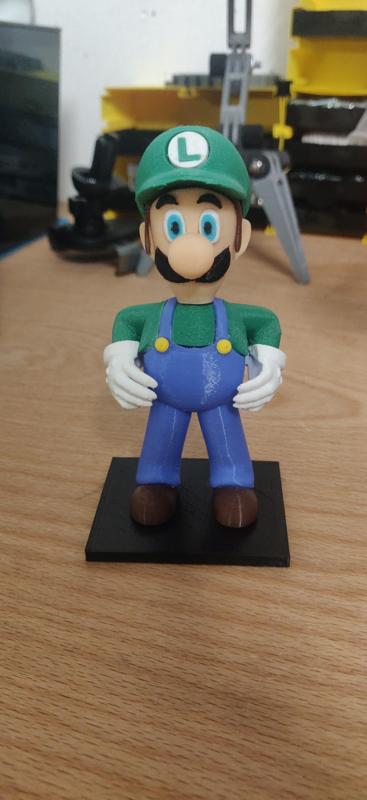 Luigi from Super Mario videogames