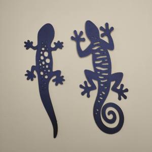 Lizard and gecko set