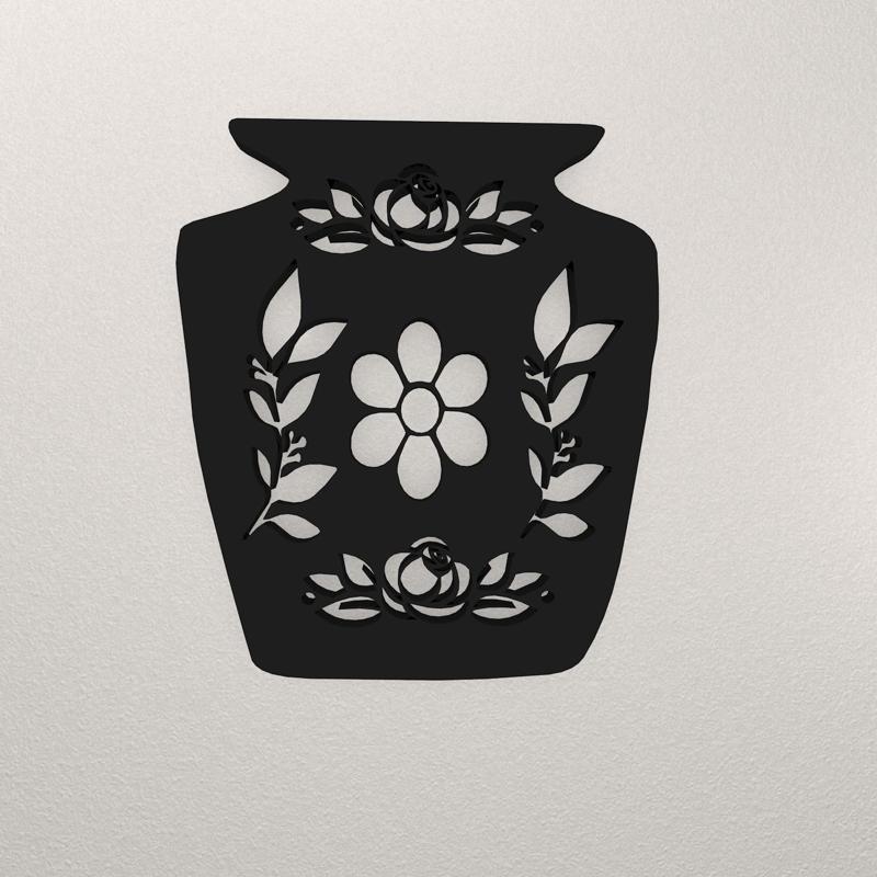 Vase Wall Decoration WANISHI44