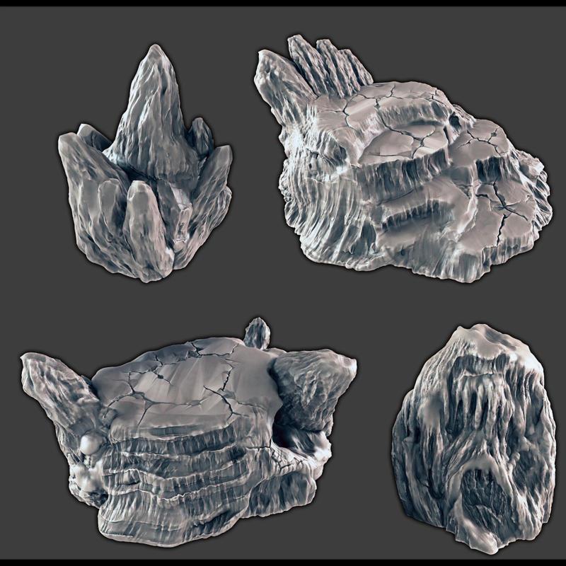 Icy / Wintry Scenery [Support-free]