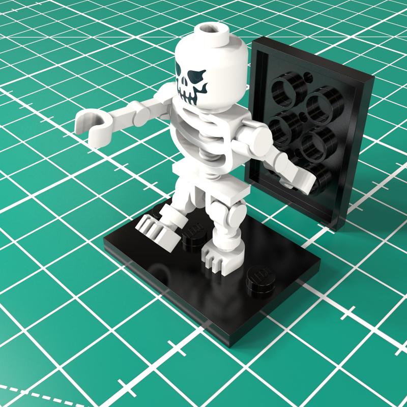 Lego Minifigure Plate