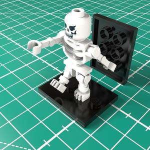 Lego Minifigure Plate