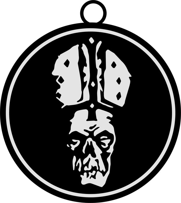 Papa Emeritus keychain