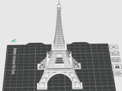 Eiffel Tower (Total weight 26g)