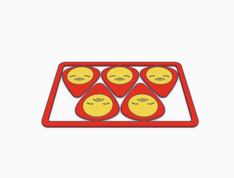 Ashamed Emoji PickCard