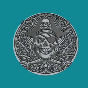 Pirate Medallion