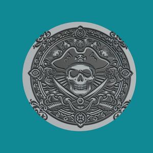 Pirate Medallion