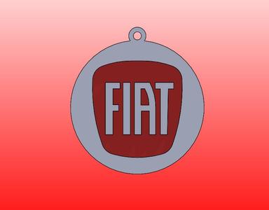 Fiat key holder