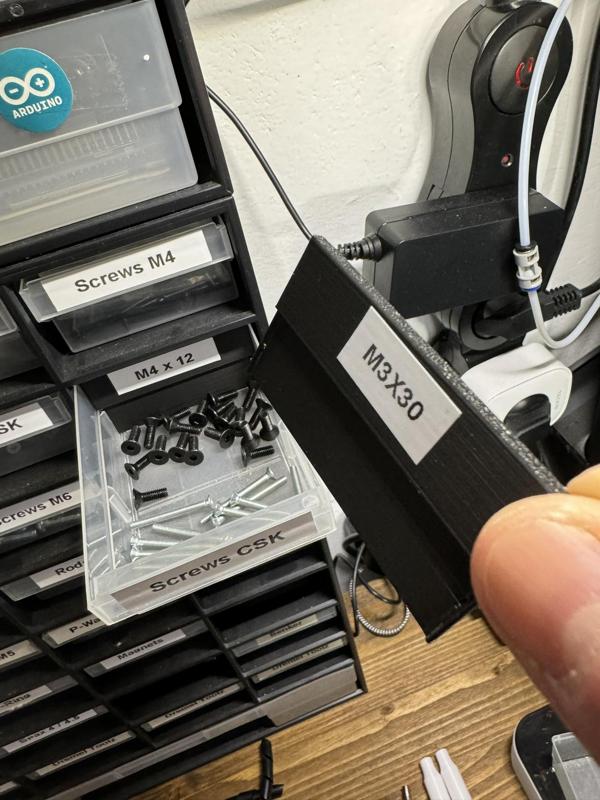 Small Parts Drawer Divider