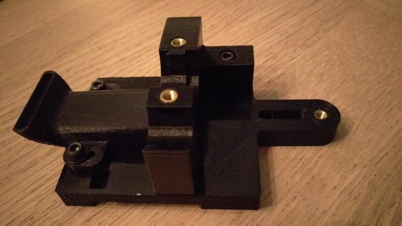 HyperCube Evolution Modular Fan and Hot End Mount