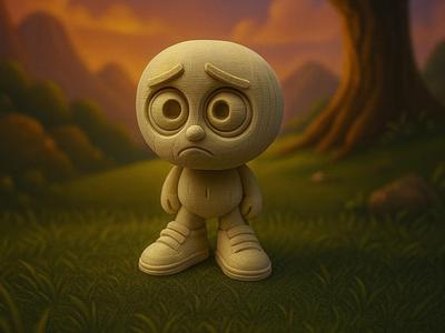 Sad Big-Eyed Friend