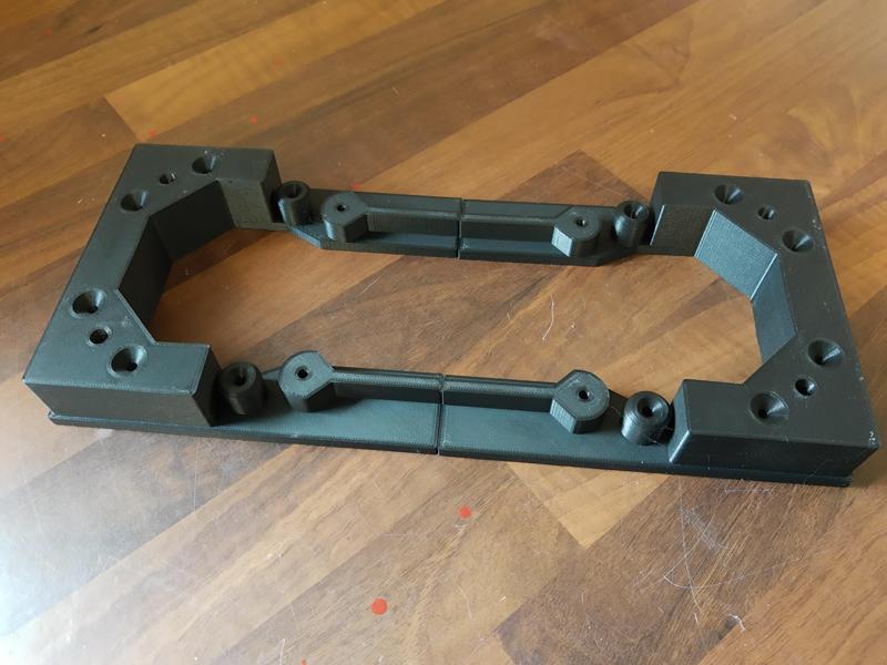 Half-pad Start/Select button for dance pad