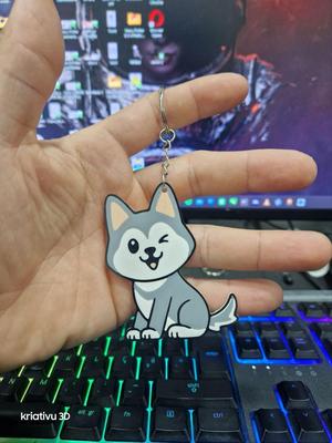 keychain cute dog
