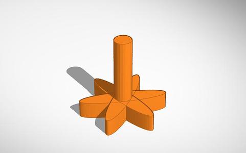 Mini razítko květina