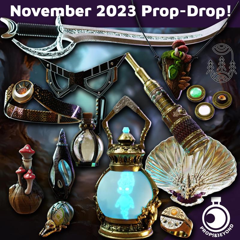 November 2023 Prop Drop - Woods at Dusk