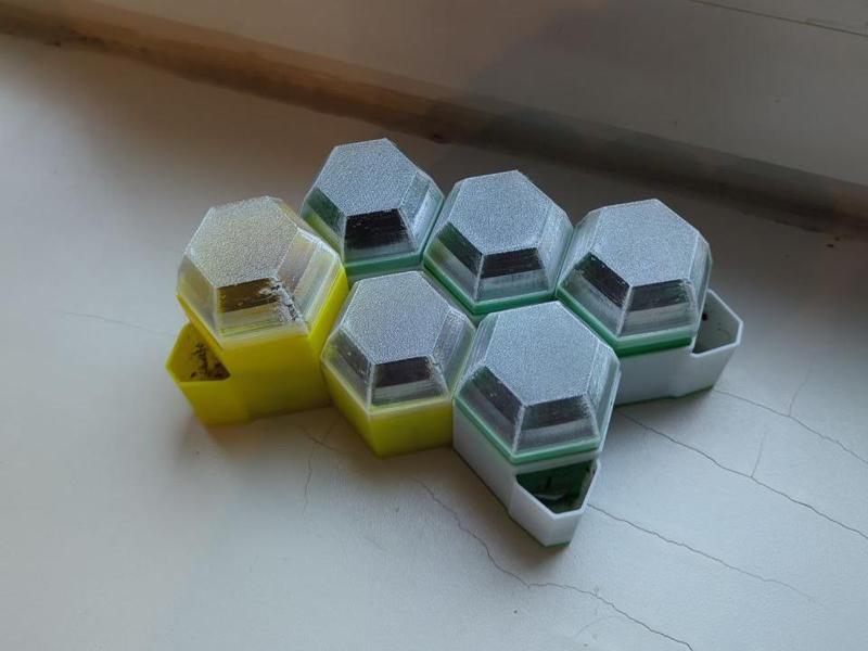 Modular Hexa Self-Watering Plant Seeding Station 