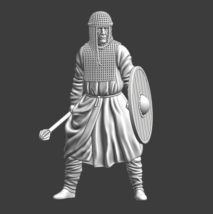 Medieval low ranking infantry