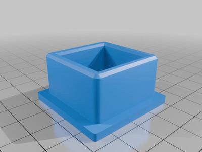 38 x 38 aluminum box bung