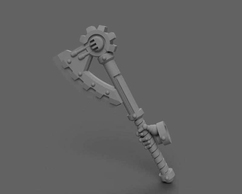 Super Space Soldier - Cognus Pattern Power Axe