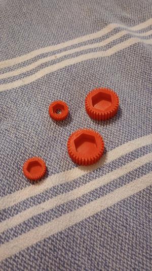 Fishing rod holder for canoe bolts