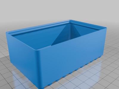 DecFinity 11x7 (110mm x 70mm) undivided bin