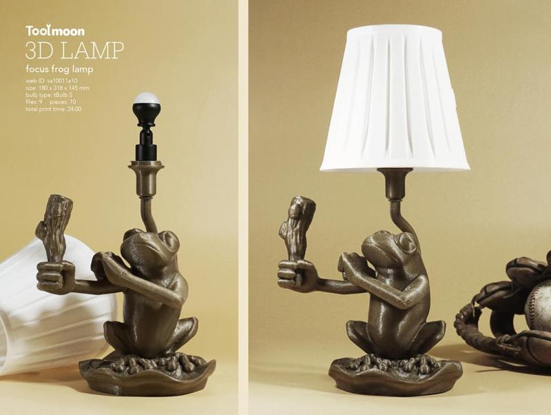 focus frog lamp