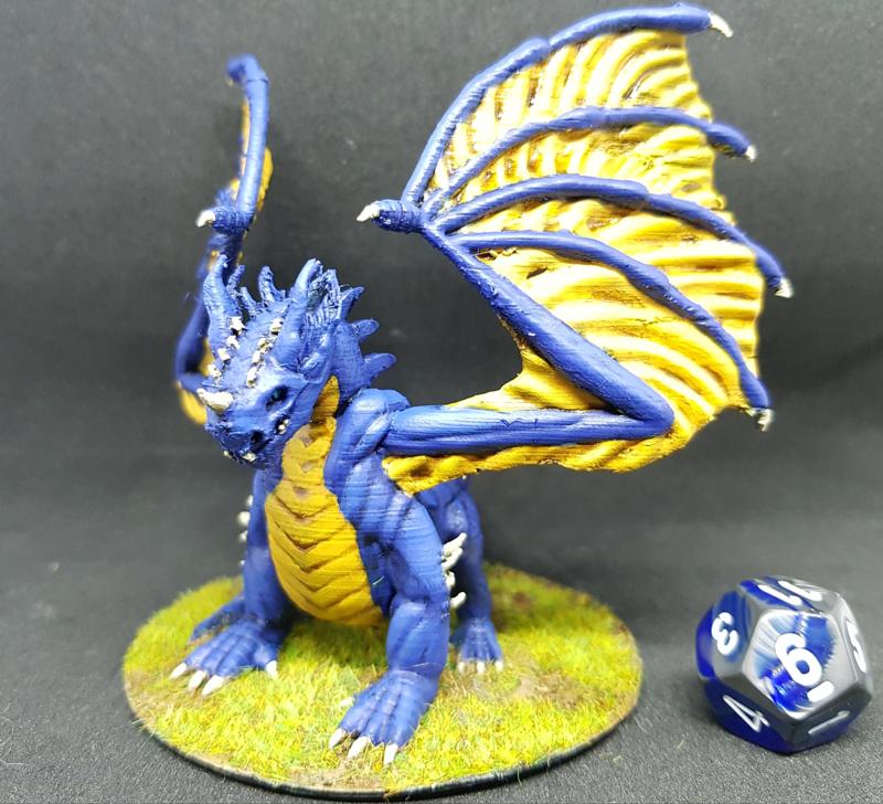 Blue Dragon for 28mm Tabletop Roleplay