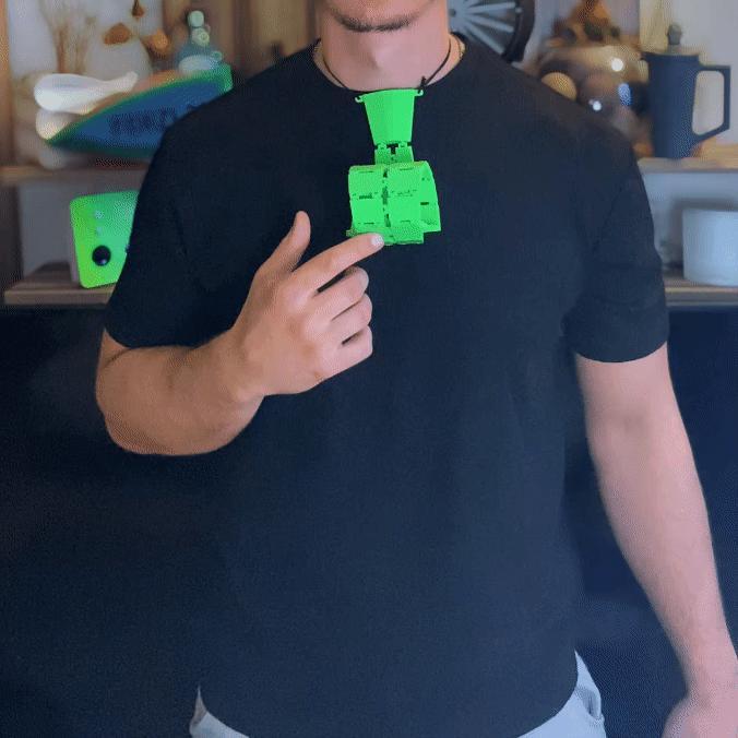 Flexible Long Necktie, Fashion Accessorie - Ferzi 3D Style