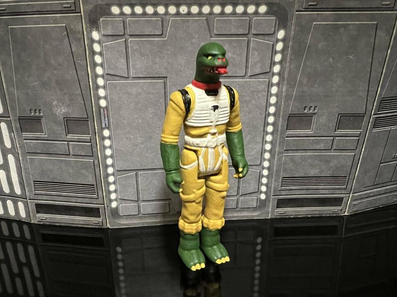 STAR WARS VINTAGE BOSSK GODZILLA, BOSSKZILLA KAIJU CUSTOM ACTION FIGURE, 3.75", 1/18, 5POA