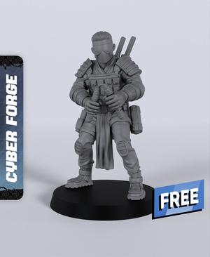 Yakuza Melee Goon A - With Free Cyberpunk  - Sci-Fi Gift Ideas for RPG and Wargamers