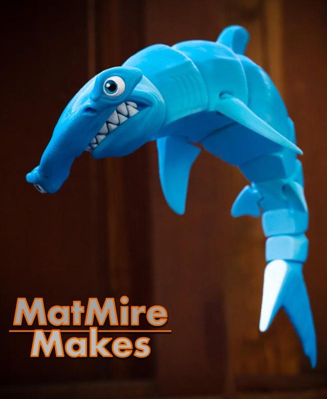 Hammerhead Shark - Articulated Figure