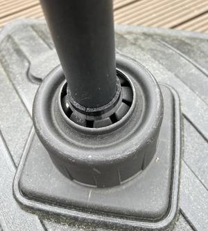 Garden Parasol Base Adapter – 40mm Pole