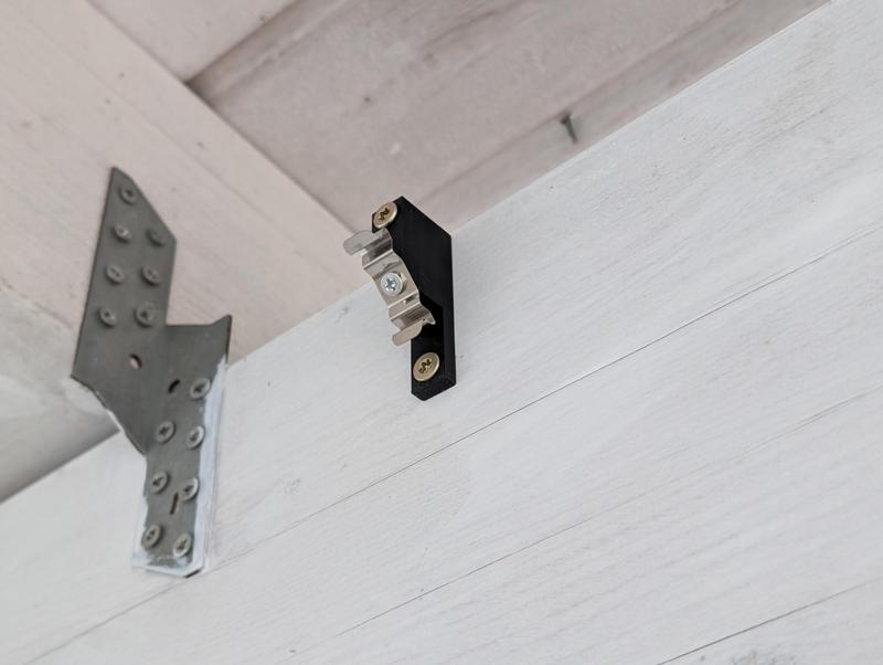 Damp room luminaire 45° angle mount / Feuchtraumleuchte 45 Grad Adapter