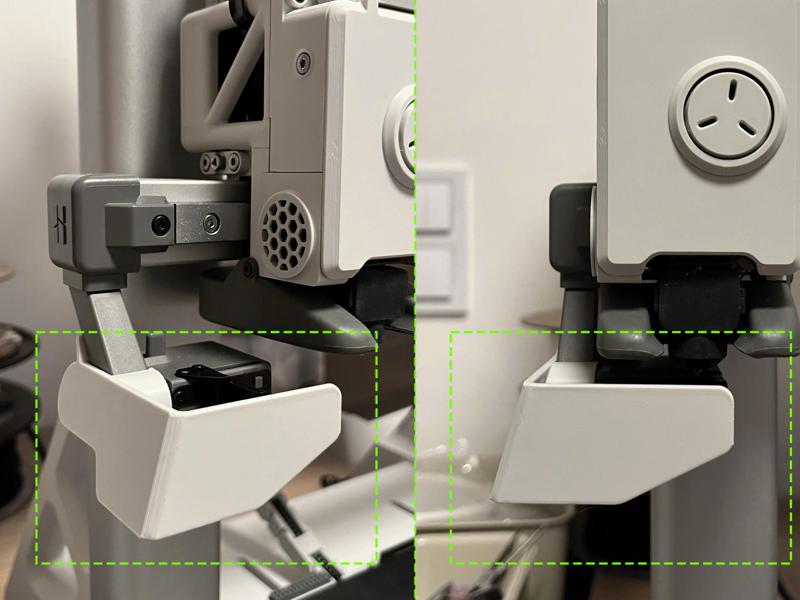 Purge/Poop Deflector & Wiper Cover (A1 & A1 Mini)