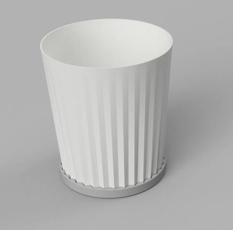 Flower pot with and without stand   