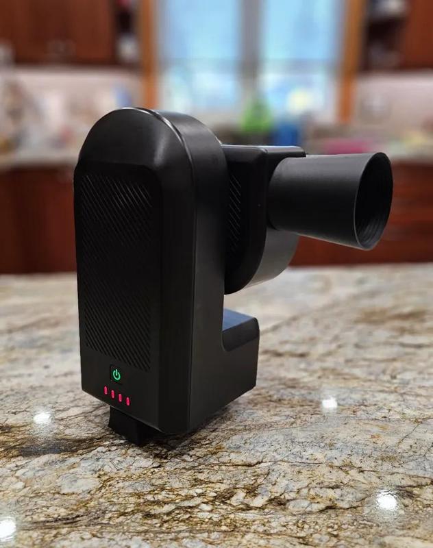 ZWO Seestar S50 baffled light/dew shield for use with 2-inch (M48x0.75) filters   