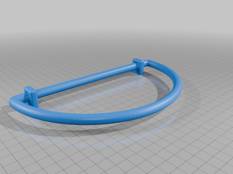 Hand/face towel rack