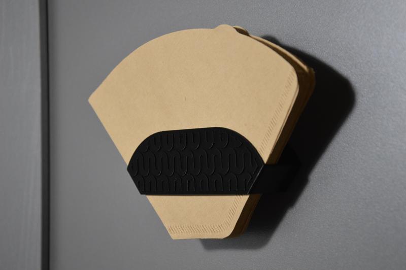 On-Wall No. 4 Filter Holder - Wavy Design