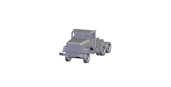 1/72 Scale M932 Tractor.stl