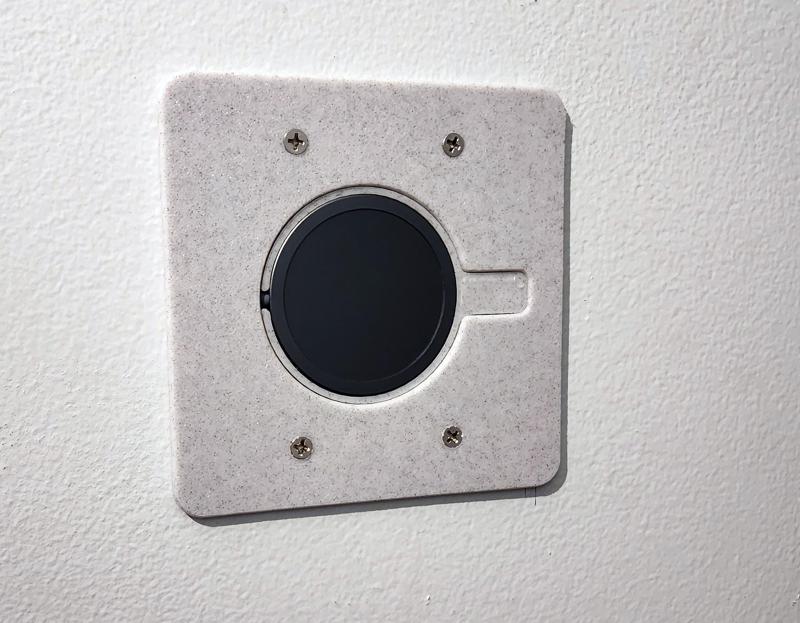 Ultra-Slim MagSafe Wireless Charging In-Wall Mount for Smart Home Dashboards