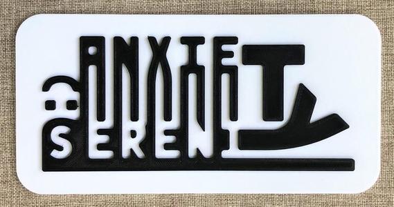 Anxiety Serenity sign