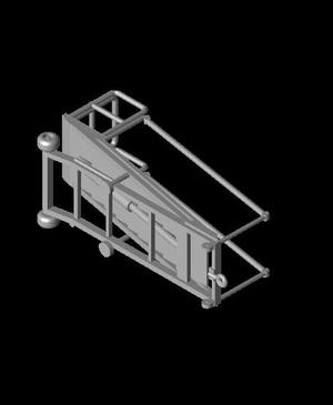 1/72 Scale B-1 GSE Stand Lowered.stl