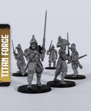 Crusade Greatswords - With Free Dragon  - 5e DnD Inspired for RPG and Wargamers