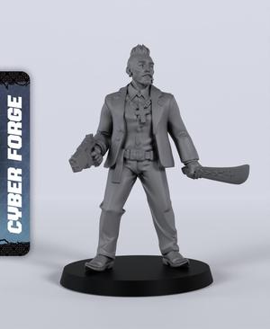 Claudio Ortega - With Free Cyberpunk  - Sci-Fi Gift Ideas for RPG and Wargamers